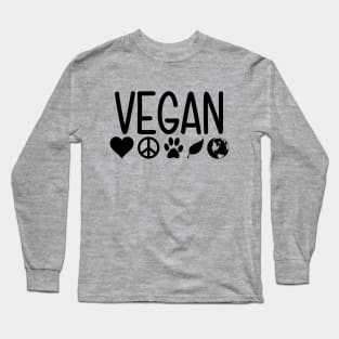 Vegan Long Sleeve T-Shirt